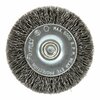 Forney Wire Wheel, Crimped, 2 in x .008 in x 1/4 in Hex Shank 72728